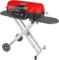 RoadTrip Portable Propane Grill  3-Burner Stand-Up Grill with InstaStart Ignition
