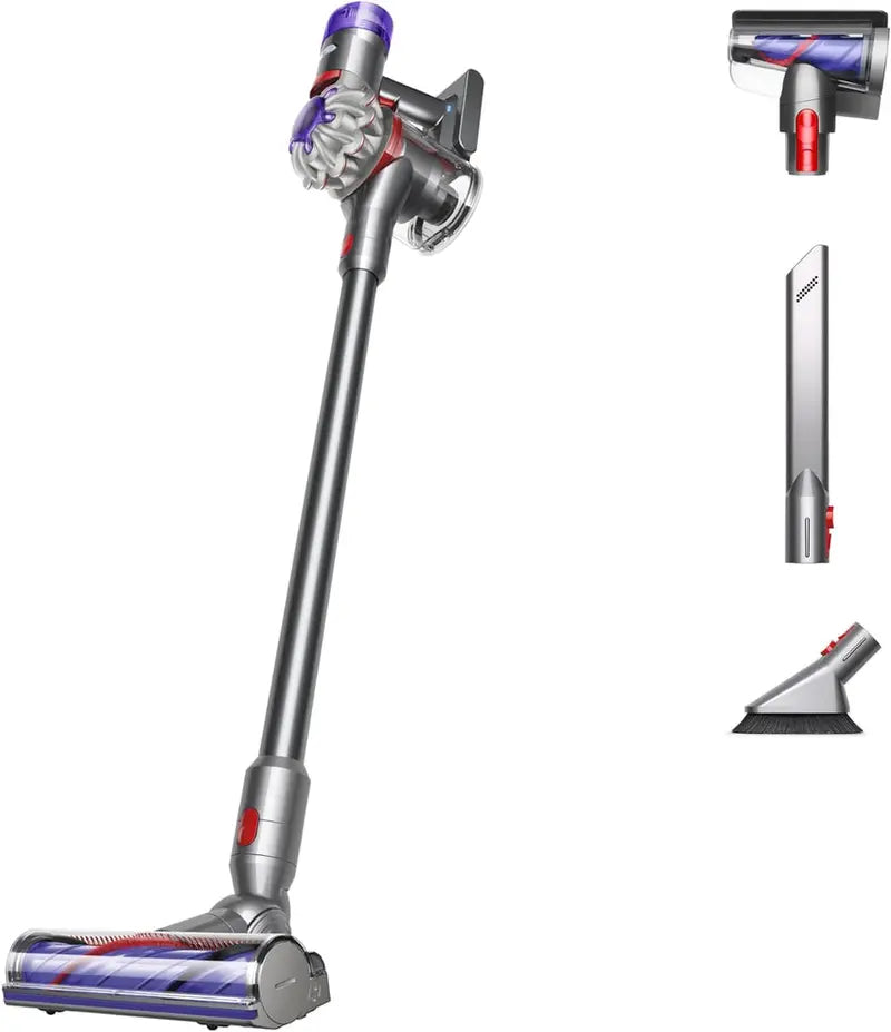 Dyson V8 Cordless Vacuum Cleaner – Lightweight Bagless Stick Vacuum with Suction Power