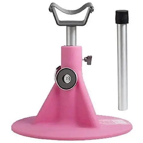 Hoofjack Standard Farrier Hoof Stand – Pink Horse-Sized Support Base