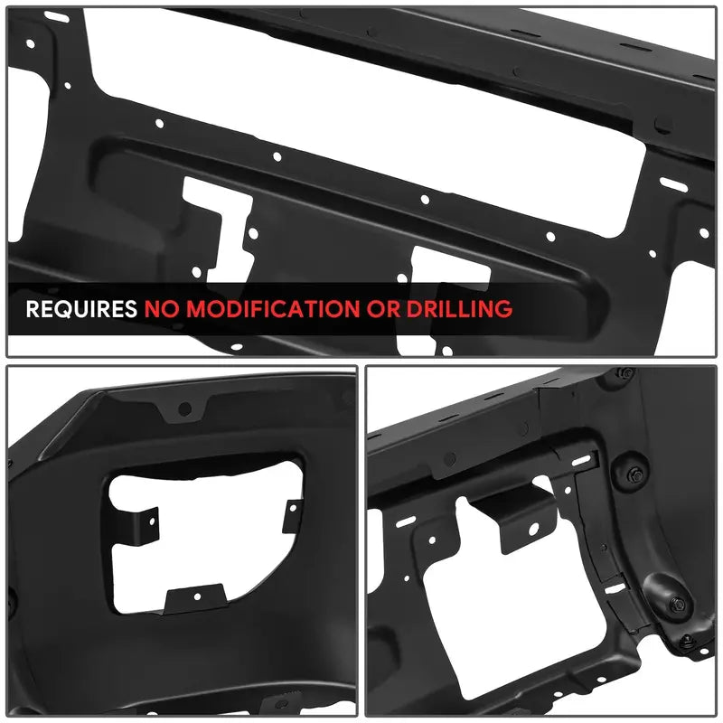 Modular Front Bumper for 2015–2019 GMC Sierra 2500/3500 HD – No Parking Sensor Holes