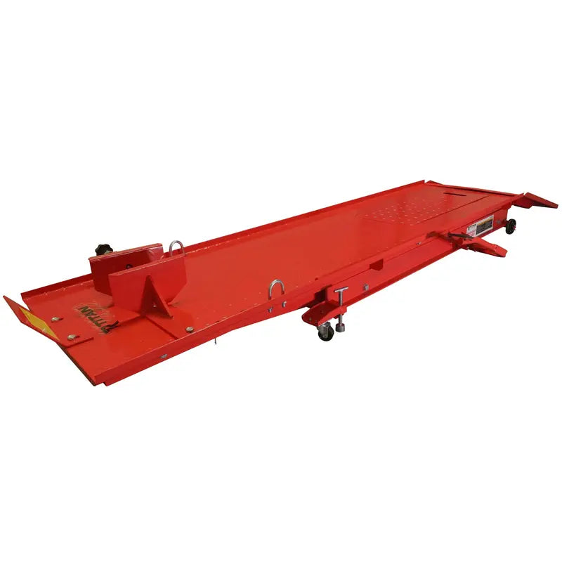 Hydraulic Motorcycle Lift Table – 1000 lb Capacity, Extra-Long Platform, Heavy-Duty Steel Frame