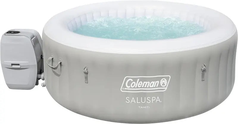 Portable Inflatable Hot Tub – Heated Spa with 140 Bubble Jets, 4-Person Capacity