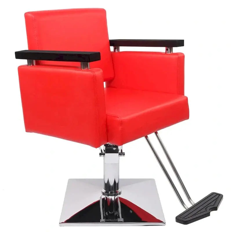 Hydraulic Barber Chair for Salon Use – Adjustable Styling Station with Footrest