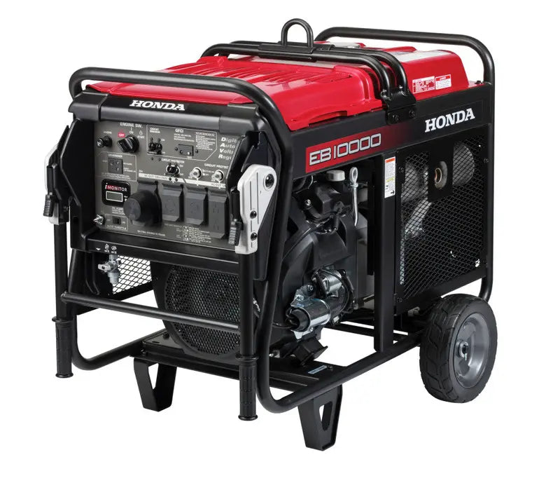 Honda EB10000 Industrial-Grade Generator – 10,000-Watt Output with CO-MINDER Safety Sensor