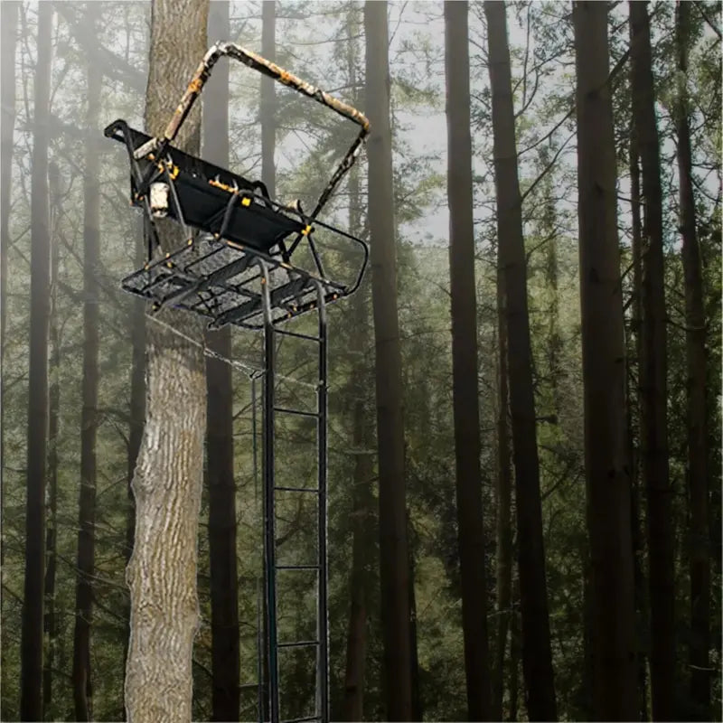 Muddy Nexus XTL 20-Foot Two-Person Ladder Tree Stand – 500 lb Capacity