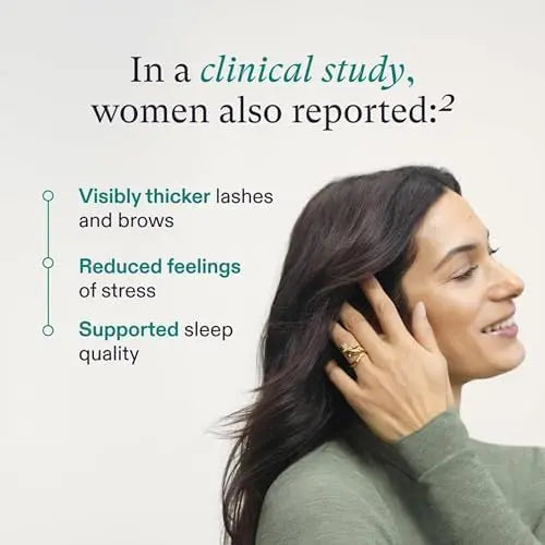 Nutrafol Women's Hair Growth Supplements – Clinically Proven, Dermatologist-Recommended for Thicker, Stronger Hair (1 Month Supply)