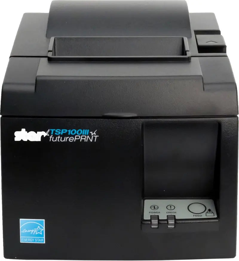 Gray Bluetooth Thermal Receipt Printer with Auto-Cutter, MFi USB Ports & Internal Power Supply