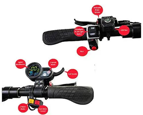 MAXX Electric Scooter – 60 MPH High-Speed Commuter Scooter with Dual Braking