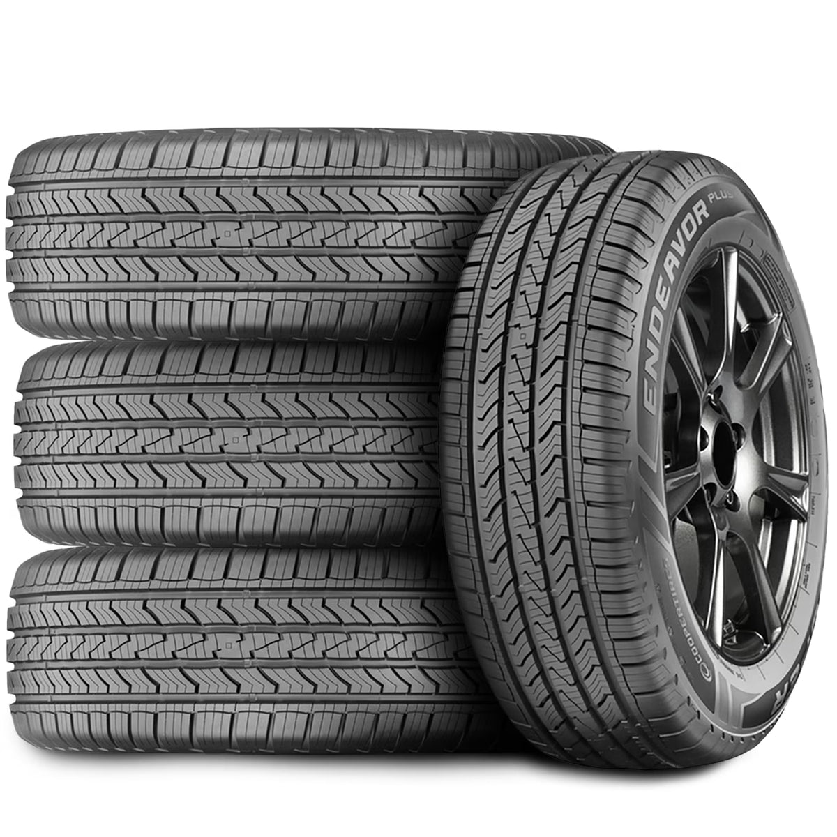 Set of 4 (FOUR) Cooper Endeavor Plus 235/70R16 106T AS A/S All-Season Tires