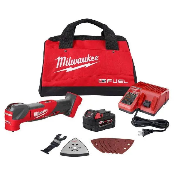 M18 FUEL Oscillating Multi-Tool Kit – Model 2836-21, Includes 5.0Ah Battery, Charger & Carry Bag