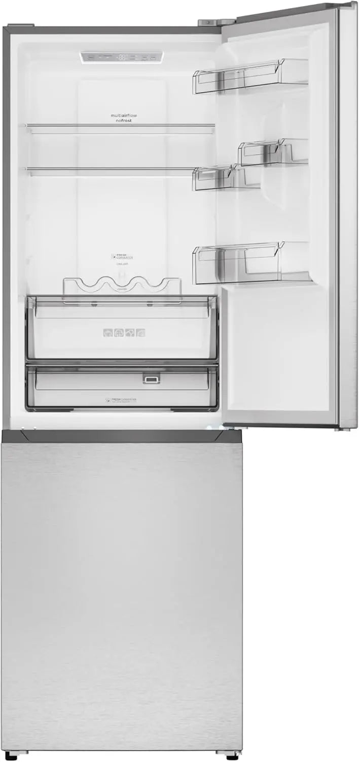 Sharp Counter-Depth Bottom-Freezer Refrigerator | 24-Inch Wide, 11.5 Cu. Ft. Energy-Efficient Model with Sleek, Space-Saving Design