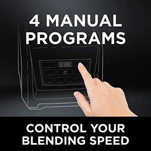 Ninja BN701 Professional Plus Blender – 1400W High-Performance Blender with Auto-iQ Technology & 72 oz Crushing Pitcher