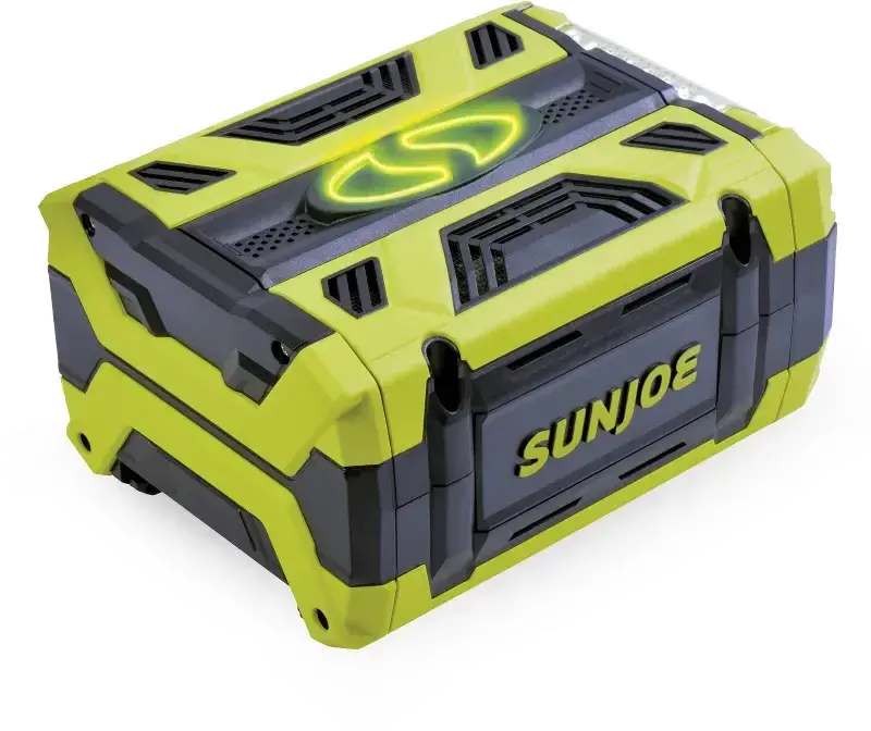 Snow Joe 100V Lithium-Ion Battery 5.0Ah with USB Ports & LED Light