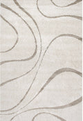 nuLOOM Carolyn Modern Shag Area Rug, 10' x 13', Cream