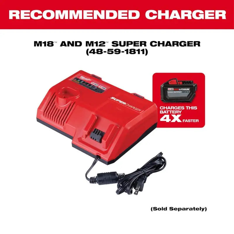 Milwaukee M18 18-Volt Lithium-Ion High Output 6.0Ah Battery Pack (2-Pack) 48-11-1862