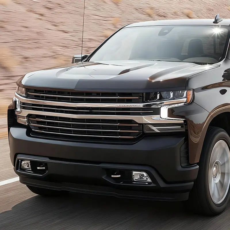 Modular Front Bumper for 2019–2021 Chevy Silverado 1500 & 2022 Limited – No Parking Sensor Holes