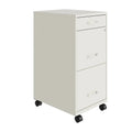 Space Solutions 18 Deep 3-Drawer Steel File Cabinet  Locking Metal Storage Unit