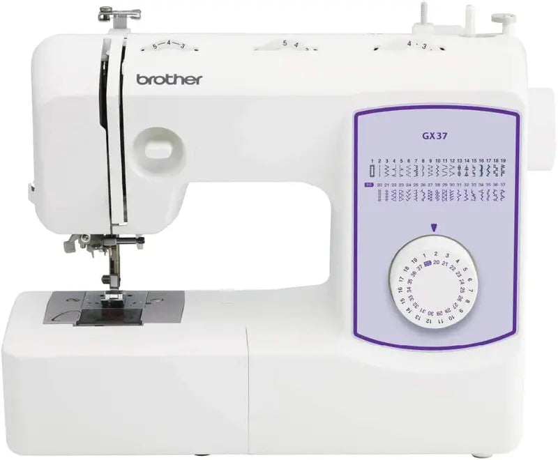 GX37 Sewing Machine with 37 Built-in Stitches and 6 Specialty Presser Feet
