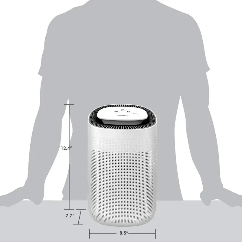 Sorbi 1000ml Rechargeable Desiccant Dehumidifier  HEPA Air Purifier with Touch Controls and Variable Fan Speed