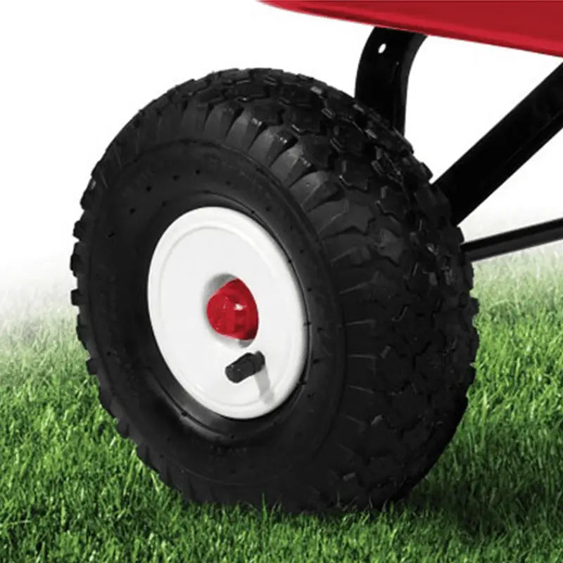 Radio Flyer, 36″ All Terrain Wagon, Air Tires, Red