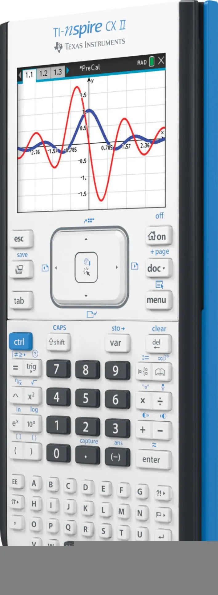 Texas Instruments TI-Nspire CX II Graphing Calculator  Advanced STEM Tool with Color Display, Rechargeable Battery, and Intuitive Interface