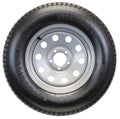 Trailer Tire and Wheel Assembly  ST205/75D15 on Silver Modular 5-Lug Rim