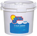 In The Swim 3″ Tri-Chlor Stabilized Tablets — 90% Available Chlorine, Individually Wrapped, Slow-Release Formula — 50 lb