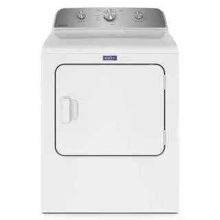 Maytag Vented Gas Dryer – 7.0 Cu. Ft. Capacity, White Finish (Model MGD4500MW)