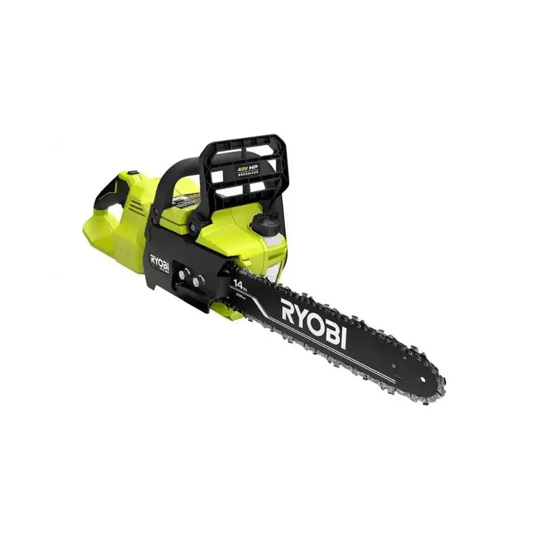 RYOBI 40V 18-Inch Cordless Chainsaw Kit – Brushless Motor, Includes Battery and Charger