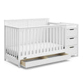 Graco Hadley 5-in-1 Convertible Crib with Integrated Changer and Storage Drawer
