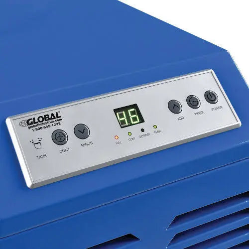 Heavy-Duty Commercial Dehumidifier – Industrial Portable Unit, 110 Pints/Day Capacity