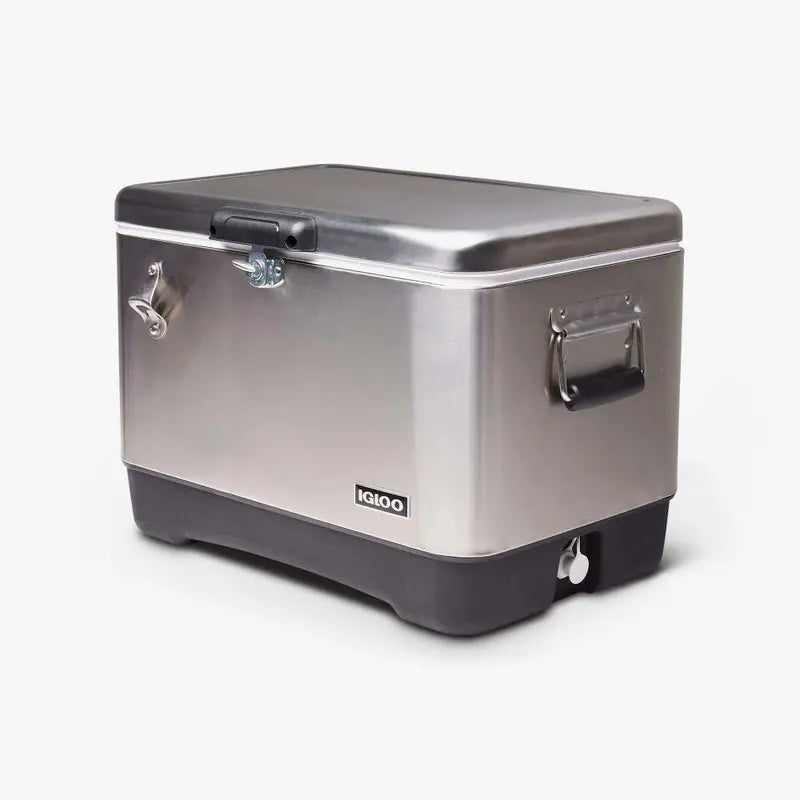 Igloo Classic Legacy 54 Hard Cooler Stainless Steel 54qt
