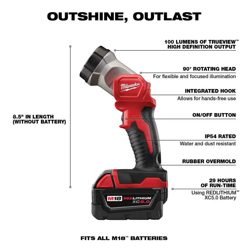 Milwaukee M18 FUEL 7-Piece Cordless Tool Combo Kit – 18V Brushless, Includes 5.0 Ah Batteries