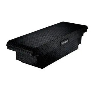 Husky Matte Black Aluminum Truck Box – Low-Profile 61.86″ Mid-Size Vehicle Storage Solution