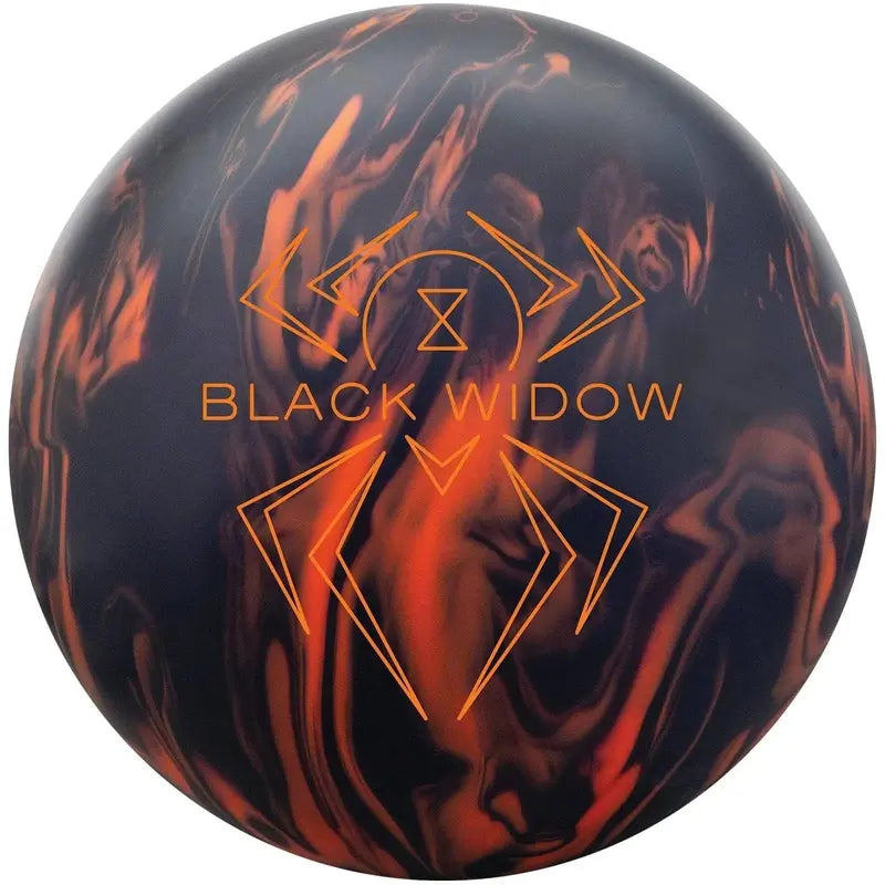 Hammer Black Widow Reactive Resin Bowling Ball – High-Hook Performance, Pearl Finish