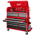 Industrial-Style 56-Inch 18-Drawer Tool Chest and Cabinet Combo – High-Capacity Rolling Storage System