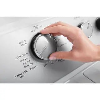 Whirlpool 7.0 Cu. Ft. Electric Dryer – AutoDry Sensing, Wrinkle Shield, White Finish