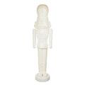 Holiday Time Animated 75-Inch White Nutcracker – LED Lights & Holiday Music