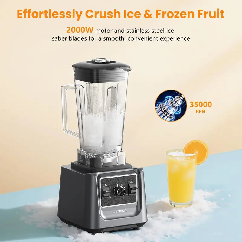 KitchenAid Professional Blender – 2000W Countertop System with 68oz Jar and 27oz Travel Cup