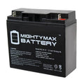 MIGHTY MAX BATTERY 12V 18AH SLA Battery for Black Decker Electromate 400 MAX3475586