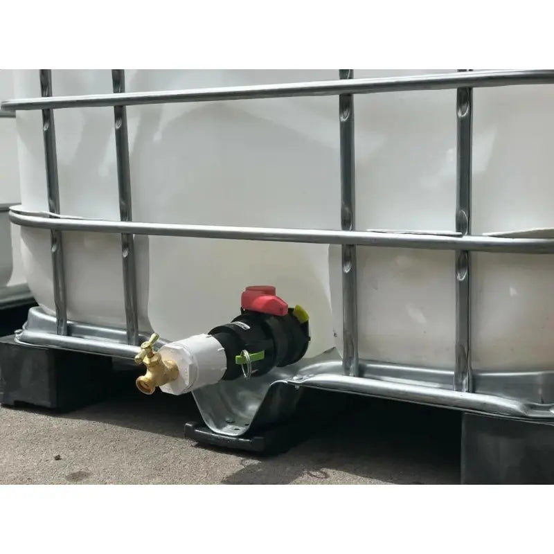 Food-Safe 330-Gallon IBC Container – Heavy-Duty Water Storage Solution