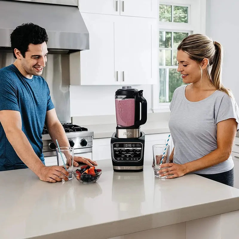 Ninja HB152 Cold & Hot Blender – 1400 Peak Watts, 64oz Nonstick Glass Pitcher