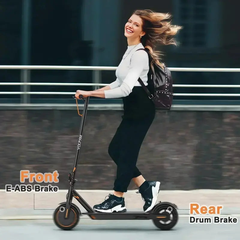 High-Performance Electric Scooter – 350W/500W Motor, 8.5″/10″ Solid Tires, 19–22 MPH Top Speed