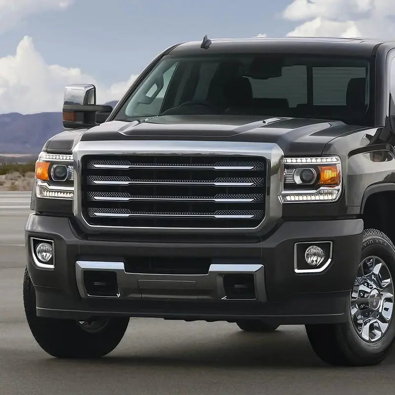 Modular Front Bumper for 2015–2019 GMC Sierra 2500/3500 HD – No Parking Sensor Holes
