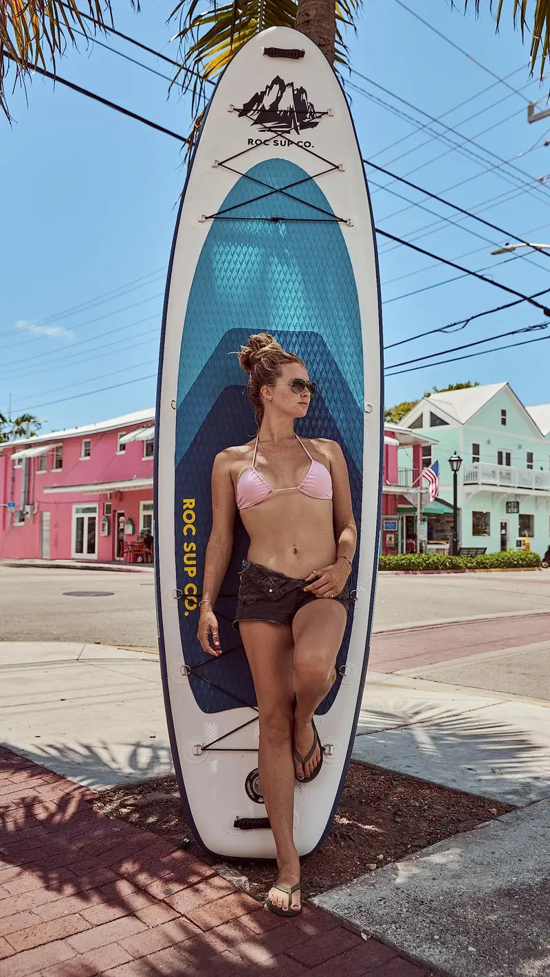 Roc 10'6″ Inflatable Stand-Up Paddle Board – Stable, Lightweight SUP for All Skill Levels
