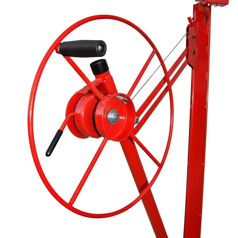 Troy Professional Drywall Lift Hoist, Steel, 11ft Reach, Single Operator