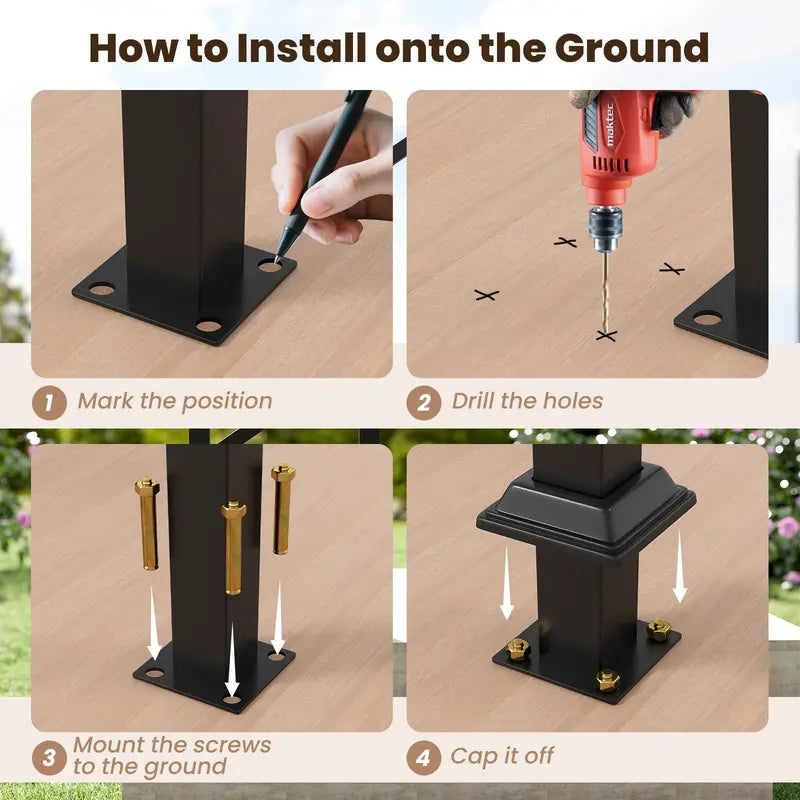 Space-Saving Adjustable Handrail for 0  Steps