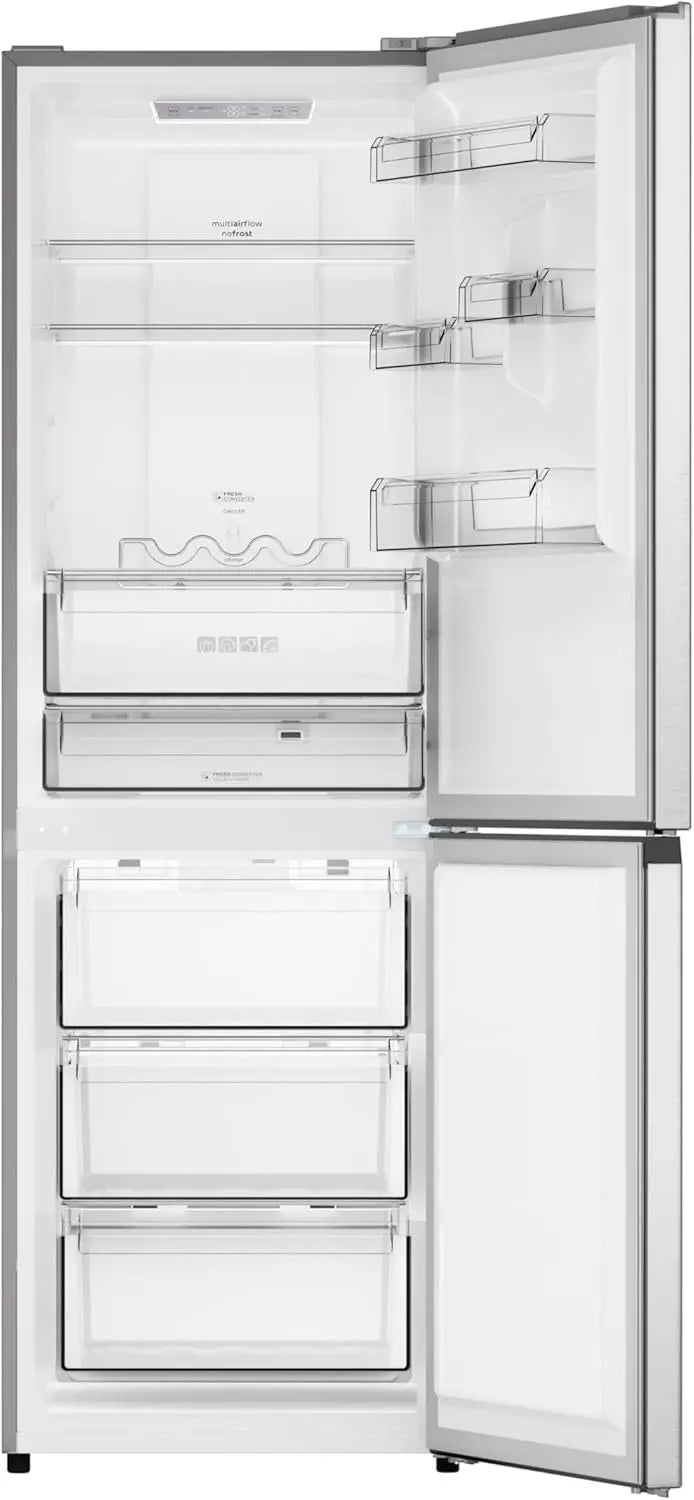 Sharp Counter-Depth Bottom-Freezer Refrigerator | 24-Inch Wide, 11.5 Cu. Ft. Energy-Efficient Model with Sleek, Space-Saving Design
