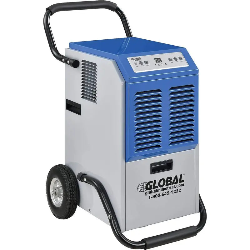 Heavy-Duty Commercial Dehumidifier – Industrial Portable Unit, 110 Pints/Day Capacity