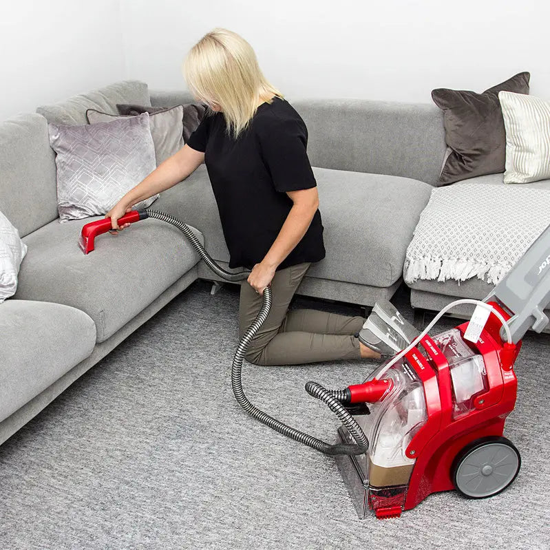 Rug Doctor Deep Clean Carpet Cleaner Machine with Two 1-Liter Detergent Bottles